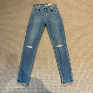 Rag & Bone Nina High Rise Ankle Skinny jean - size 23